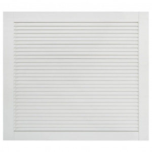 Puerta tipo persiana madera maciza de pino blanco 39.5x49.4cm H