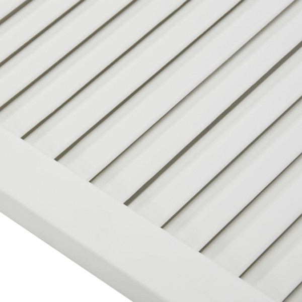Puerta tipo persiana madera maciza de pino blanco 39.5x59.4cm M 5