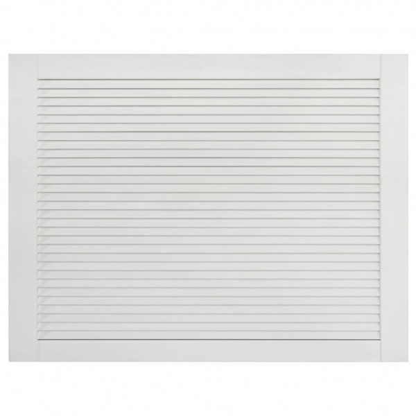Puertas persiana 4 uds madera maciza pino blanco 39.5x59.4cm M 4