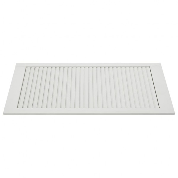 Puerta tipo persiana madera maciza de pino blanco 99.3x39.4cm M 4