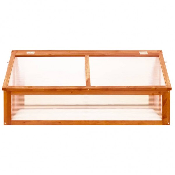 Estufa madeira de abeto maciça 114x80x50 cm castanho M 3