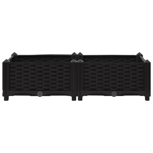 Arriate 80x40x23 cm polipropileno M 4