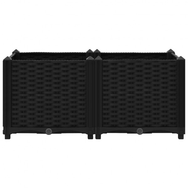 Arriate 80x40x38 cm polipropileno M 4