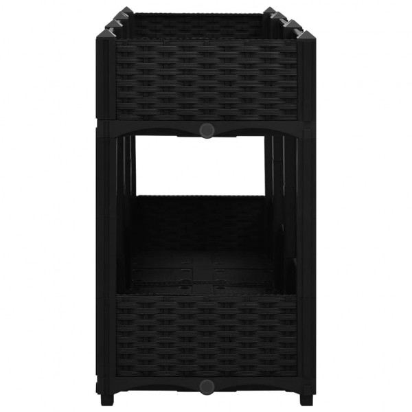 Canteiro elevado 120x40x71 cm polipropileno M 4