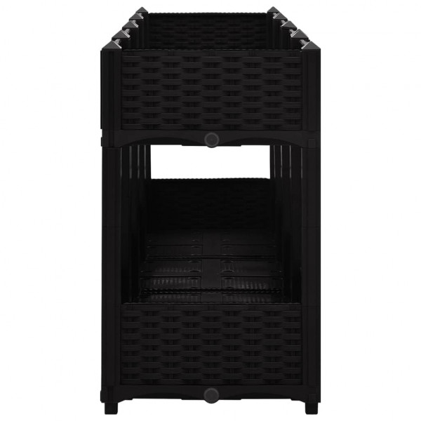 Arriate 160x40x71 cm polipropileno M 4