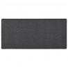 Alfombra de pasillo gris antracita 80x150 cm 1