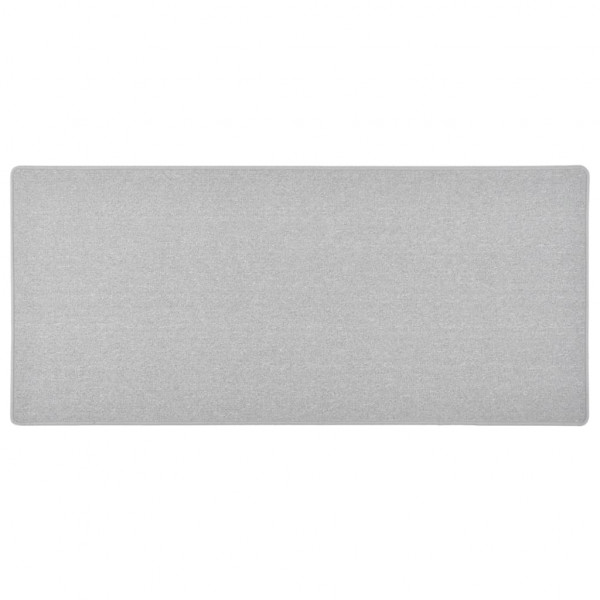 Alfombra de pasillo gris claro 50x100 cm D