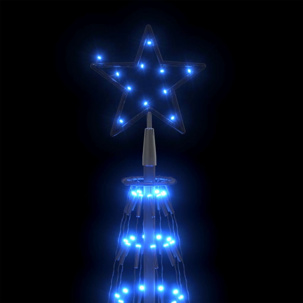 Árbol de Navidad cono 752 LEDs azul 160x500 cm M 4