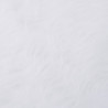 Saia para árvore de Natal 122 cm pelo sintético branco 3