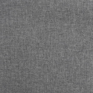 Taburete de cocina de tela gris claro H