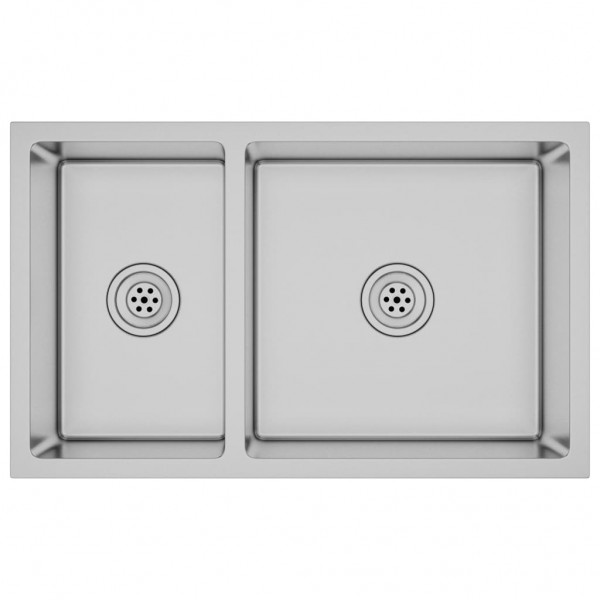 Fregadero de cocina de acero inoxidable M 2