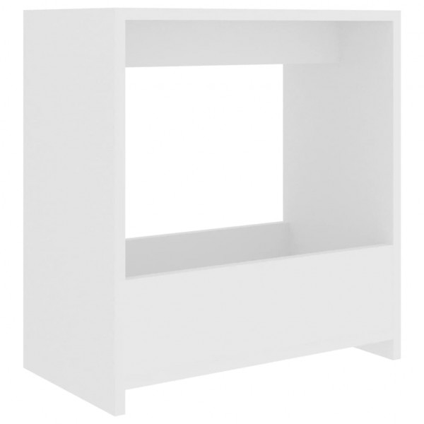 Mesa de apoio 50x26x50 cm derivados de madeira branco M 2