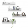 Estante de pared 4 uds madera contrachapada blanco 80x11.5x18cm 3