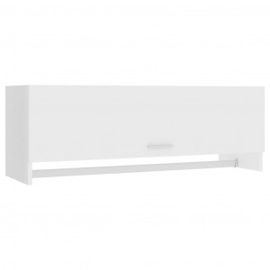 Roupeiro 100x32.5x35 cm derivados de madeira branco H