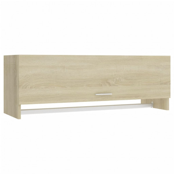 Armario de madera contrachapada roble Sonoma 100x32.5x35 cm M 2