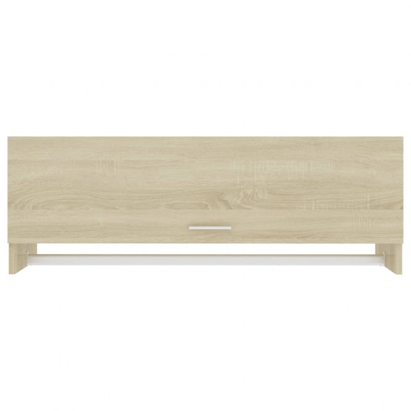 Armario de madera contrachapada roble Sonoma 100x32.5x35 cm M 3