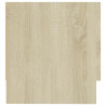 Armario de madera contrachapada roble Sonoma 100x32.5x35 cm 4