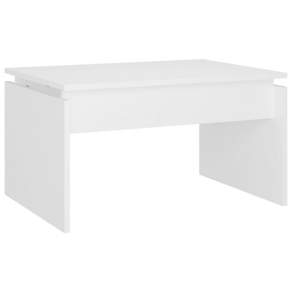 Mesa de centro 68x50x38 cm derivados de madeira branco M 2