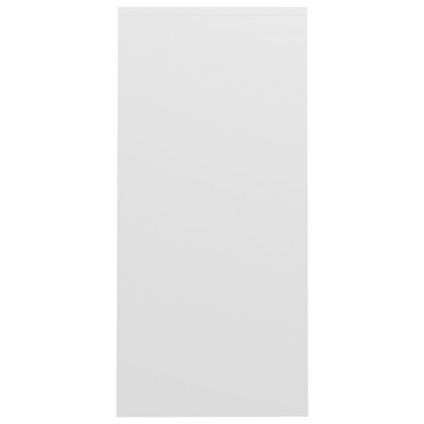 Escritorio notebook madera contrachapada blanco 102.5x35x75 cm M 5