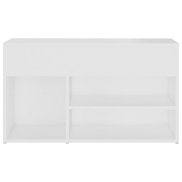 Banco sapateira 80x30x45 cm derivados de madeira branco M 5