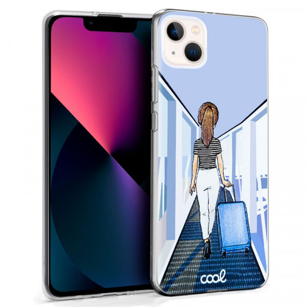 Carcasa COOL para iPhone 13 mini Dibujos Travel D