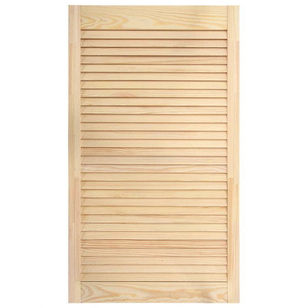 Puerta tipo persiana madera maciza de pino 99.3x49.4cm M 2