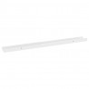 Estantes de pared 2 unidades blanco brillo 80x9x3 cm 5
