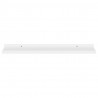 Estantes de pared 4 unidades blanco 80x9x3 cm 4