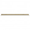 Estantes de pared 4 unidades blanco y roble Sonoma 80x9x3 cm 5