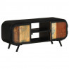 Mueble para la TV madera maciza reciclada 110x30x45 cm 1