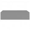 Prateleiras de parede com gavetas 2 pcs MDF 40x23.5x10 cm cinza 5