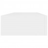 Prateleira de parede com gaveta MDF 60x23.5x10 cm branco 5