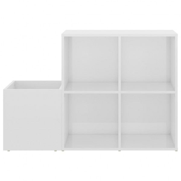 Sapateira corredor derivados de madeira branco brilhante M 2