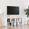 Mueble para TV de madera contrachapada blanco 104x30x52 cm 1