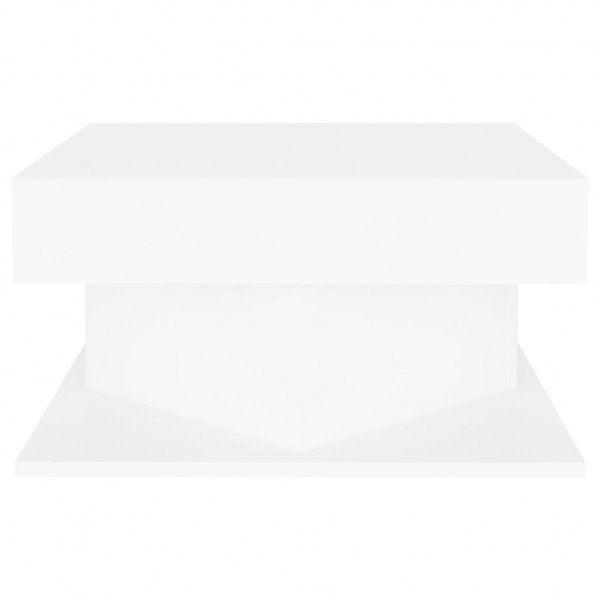 Mesa de centro 57x57x30 cm derivados de madeira branco M 4