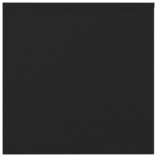 Mesas de encastrar 3 pcs derivados de madeira preto M 5