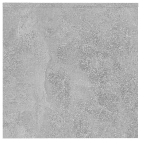 Mesas apilables 3 piezas madera contrachapada gris hormigón M 5