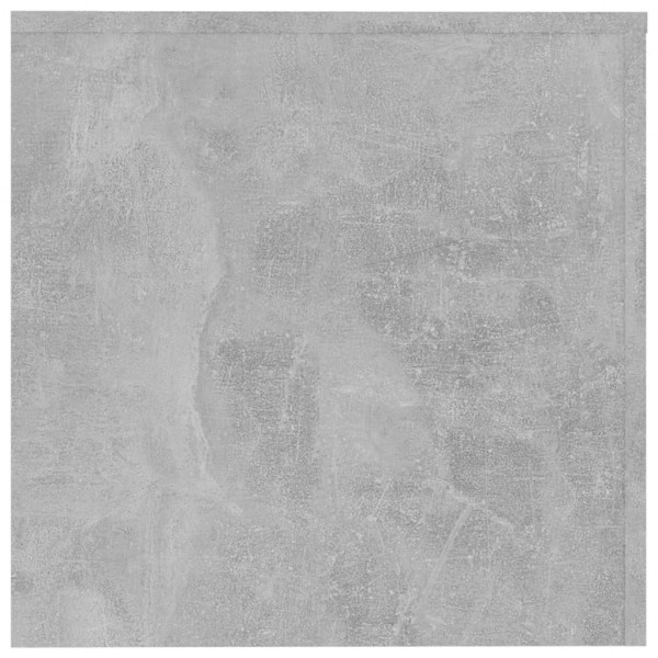 Mesas de apoio 3 pcs derivados de madeira cinza cimento M 5