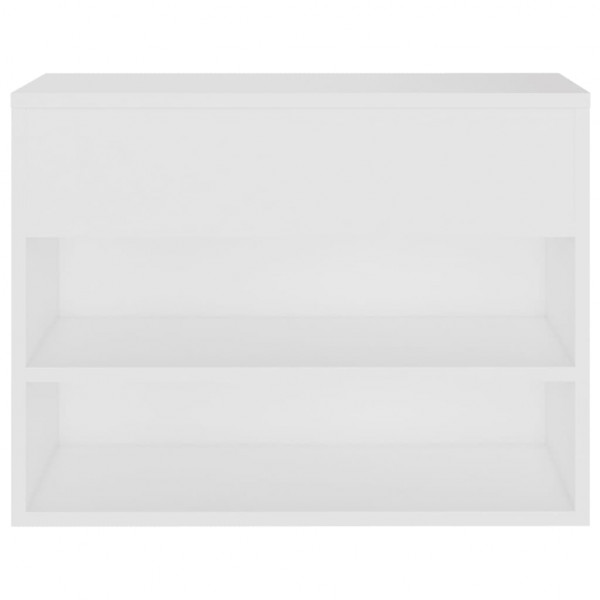 Banco sapateira 60x30x45 cm derivados de madeira branco M 5