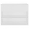 Banco zapatero de aglomerado blanco 60x30x45 cm 5