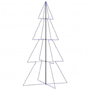 Árvore de Natal em cone 360 LEDs 143x250 cm interior e exterior H
