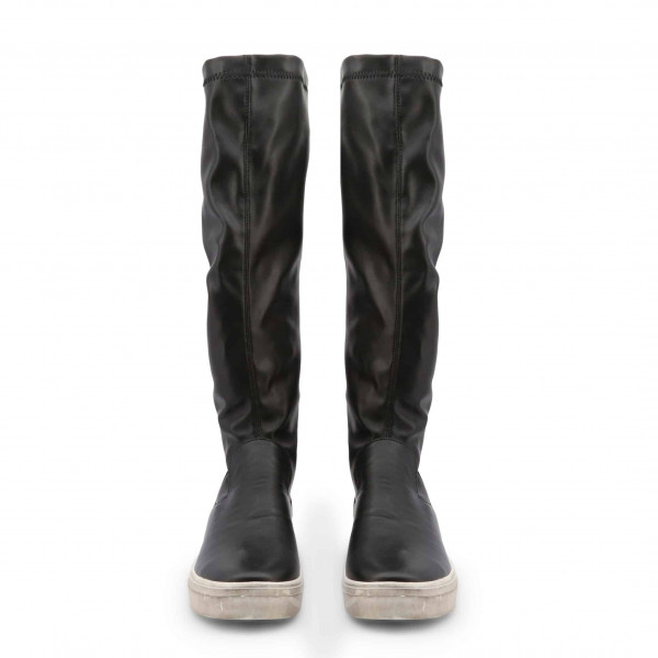 Cadeiras de jantar 2 pcs veludo verde-escuro M 4