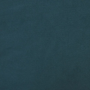 Cadeira de descanso veludo azul H