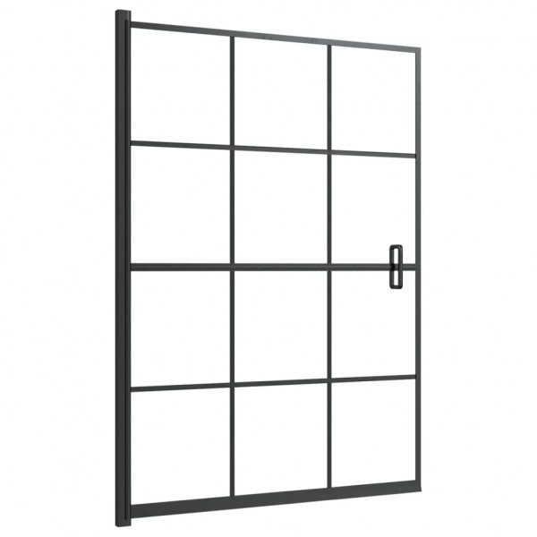 Divisória de chuveiro ESG 100x140 cm preto M 2