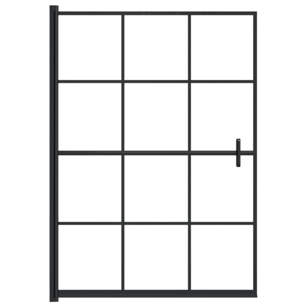 Divisória de chuveiro ESG 100x140 cm preto M 3