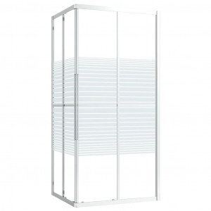 Cabine de duche ESG 90x70x180 cm H
