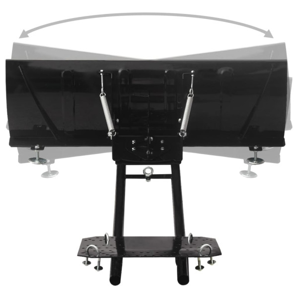Pala quitanieves para quad ATV 115x38 cm negro M 4