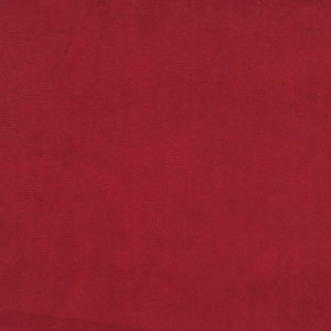 Sillón de relax con taburete terciopelo rojo tinto H