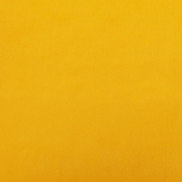 Sillón de relax con taburete terciopelo amarillo mostaza M 2