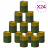 Velas sin llama luz LED 24 uds con mando a distancia 2